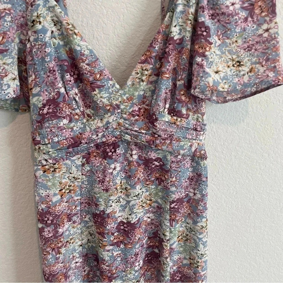 Floret Studios New Maxi Dress Extra Small Floral Print - Picture 6 of 12